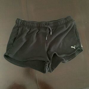 Black Puma Athletic Shorts